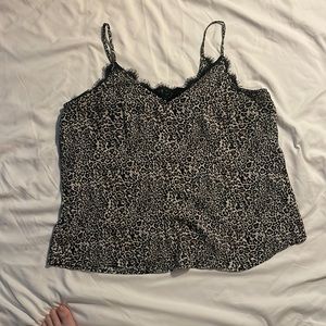 Francesca’s leopard print tank